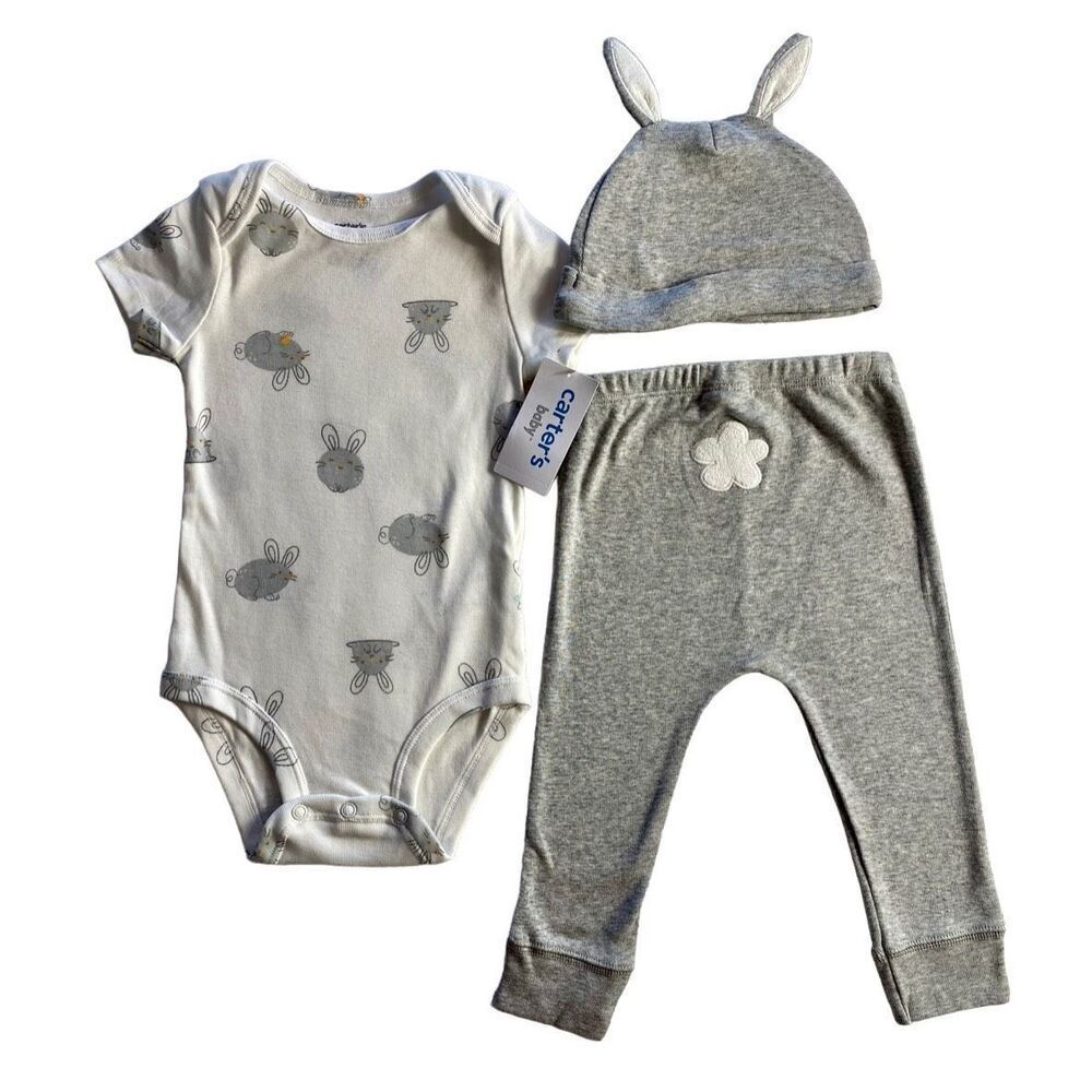 CARTER’S BABY BOY 6M Top & Pants Easter Outfit Set